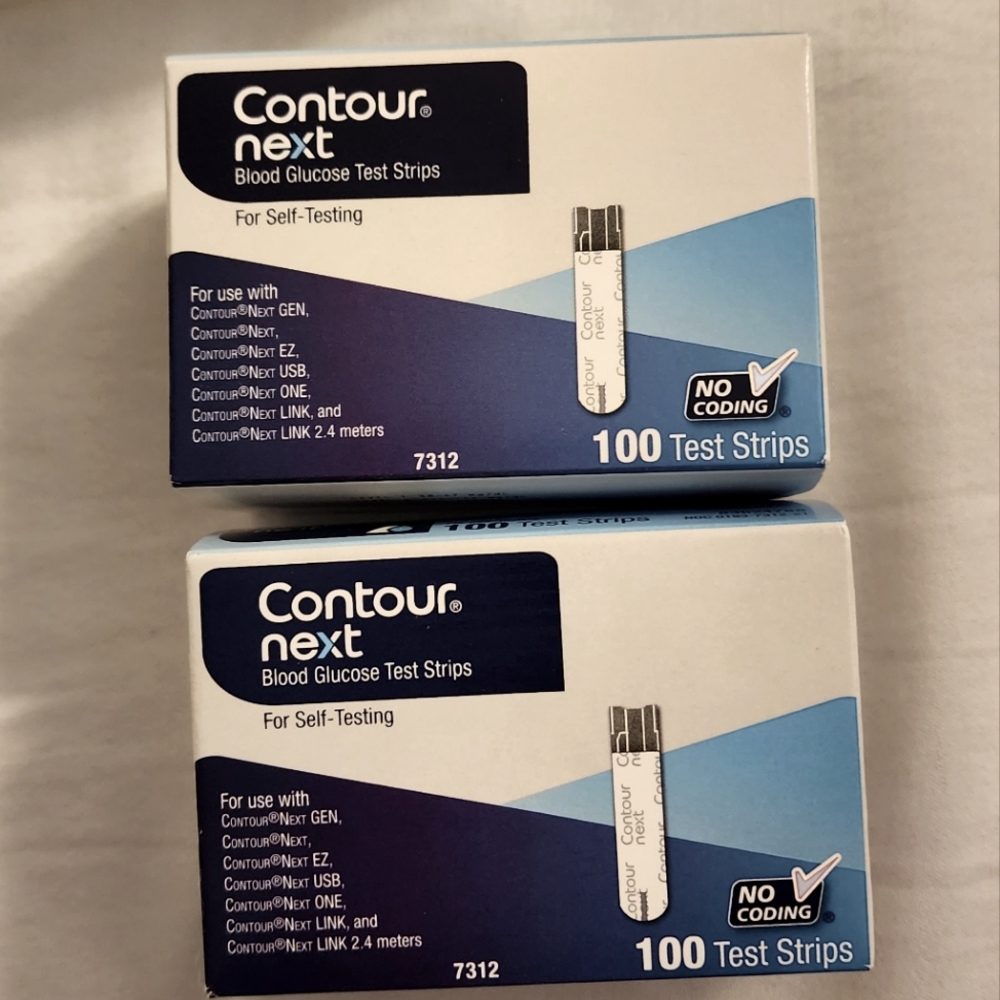 Contour test strips 200 total strips